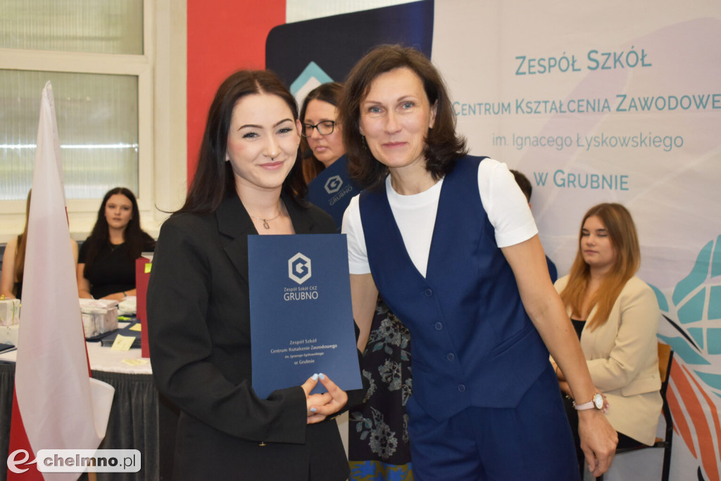 Zakończenie roku szkolnego w ZS CKZ w Grubnie