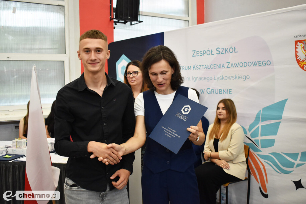 Zakończenie roku szkolnego w ZS CKZ w Grubnie