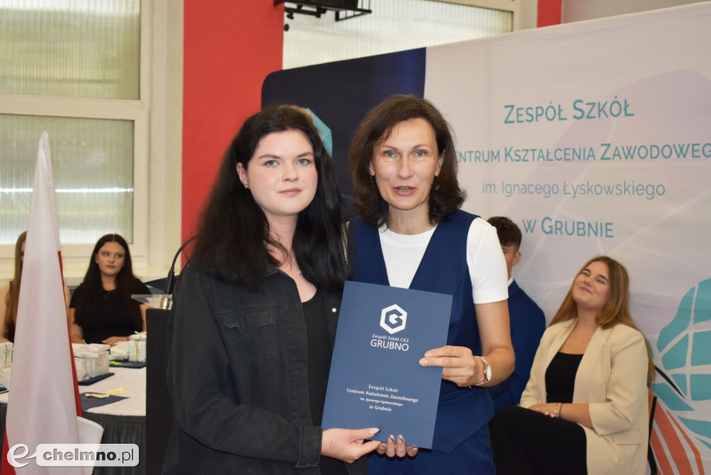 Zakończenie roku szkolnego w ZS CKZ w Grubnie