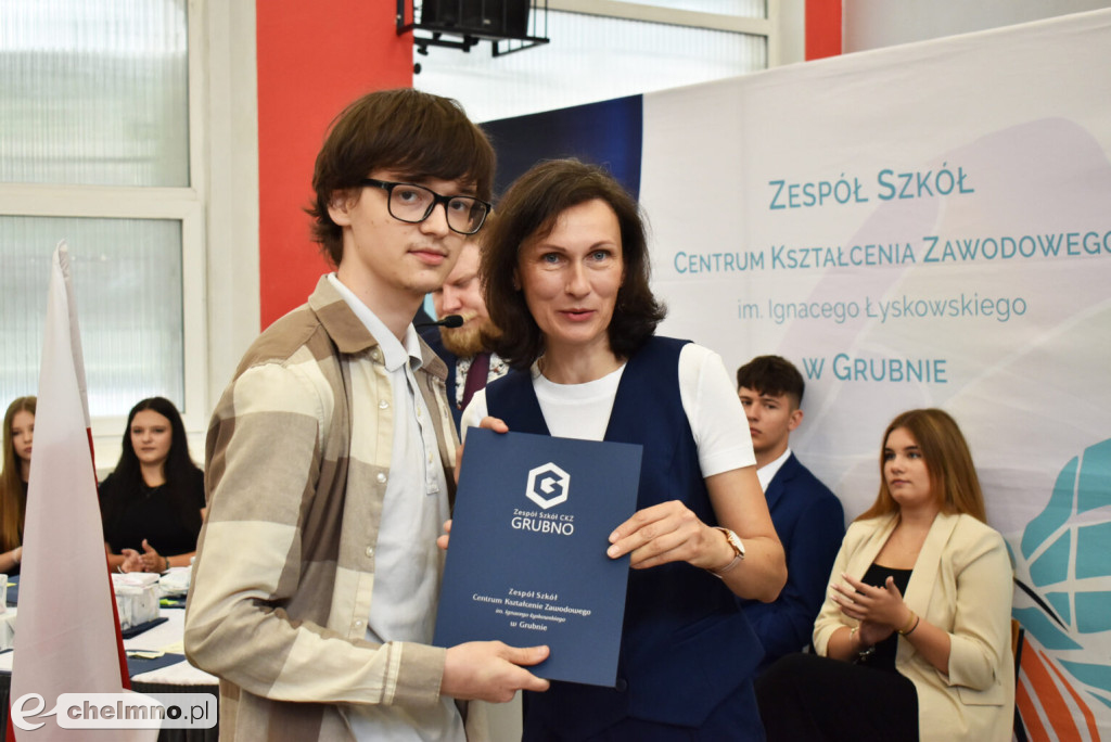 Zakończenie roku szkolnego w ZS CKZ w Grubnie