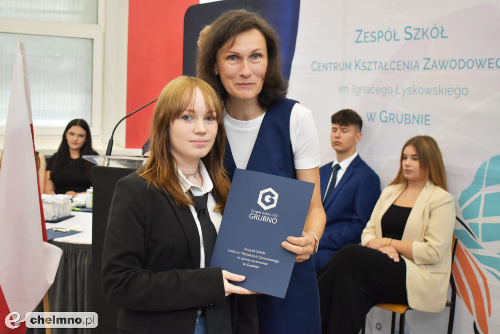 Zakończenie roku szkolnego w ZS CKZ w Grubnie