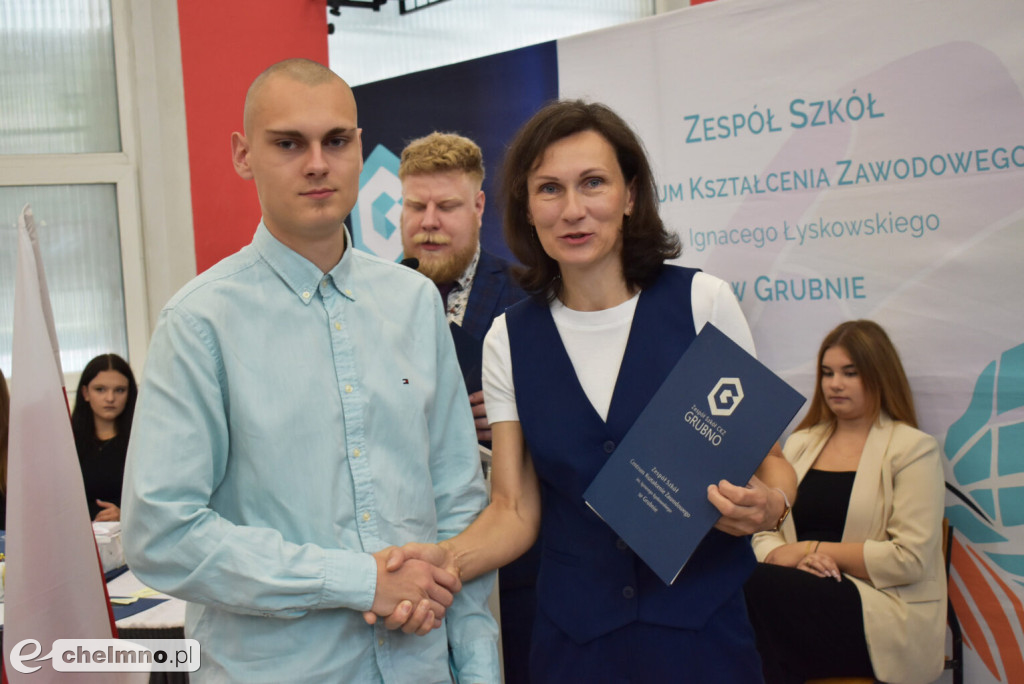 Zakończenie roku szkolnego w ZS CKZ w Grubnie