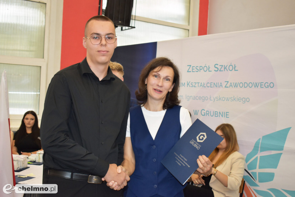 Zakończenie roku szkolnego w ZS CKZ w Grubnie