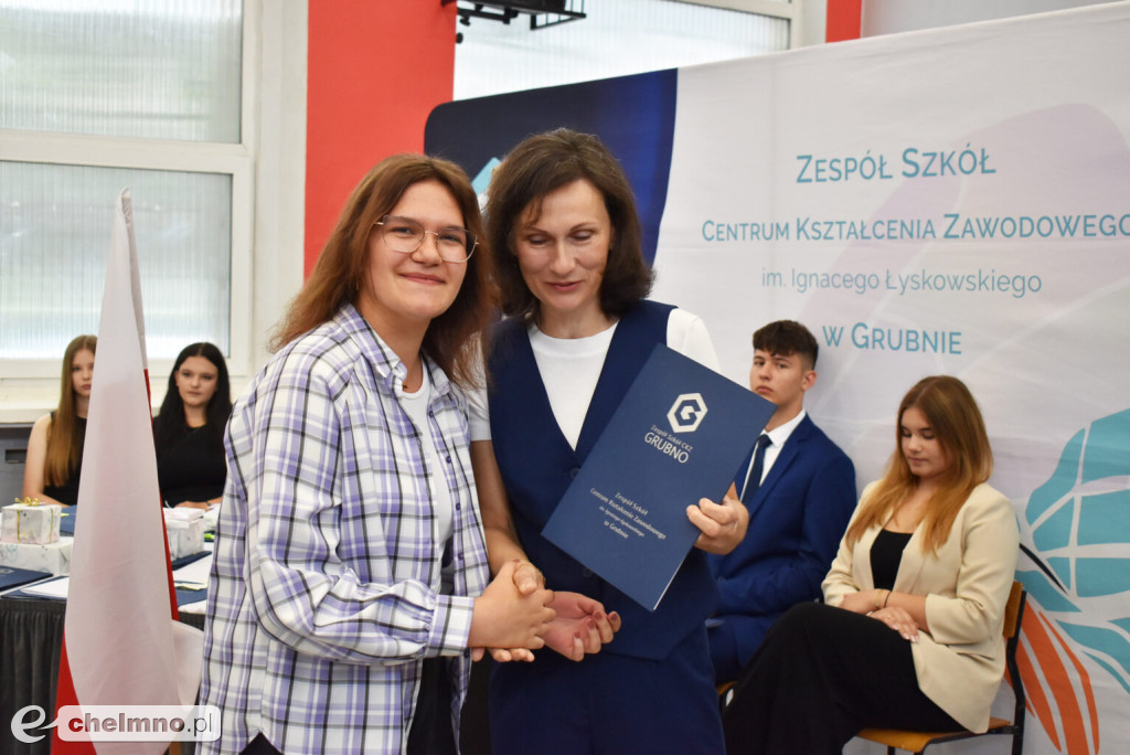 Zakończenie roku szkolnego w ZS CKZ w Grubnie