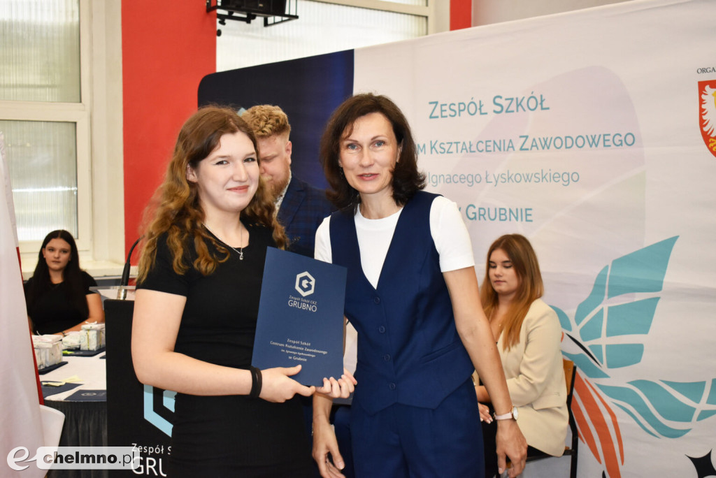 Zakończenie roku szkolnego w ZS CKZ w Grubnie