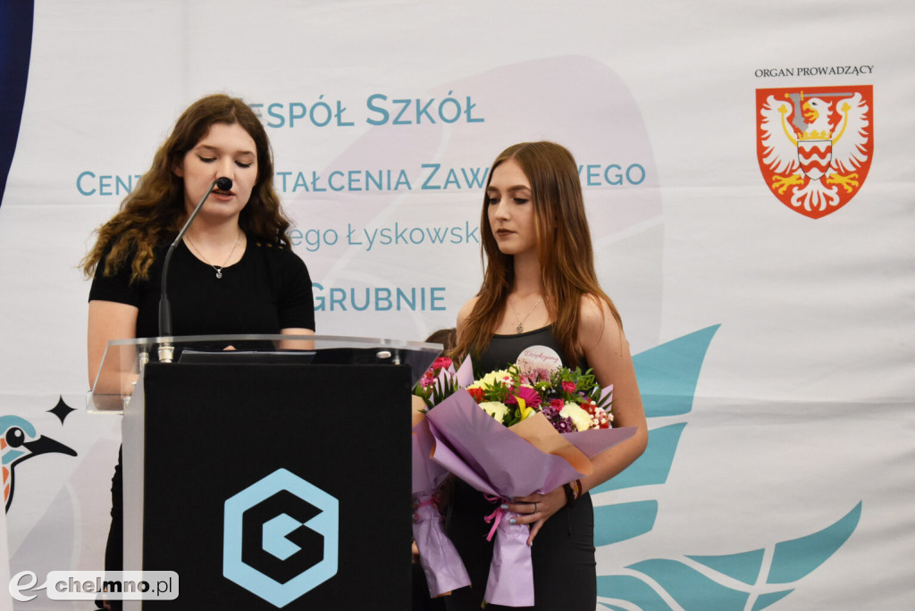 Zakończenie roku szkolnego w ZS CKZ w Grubnie