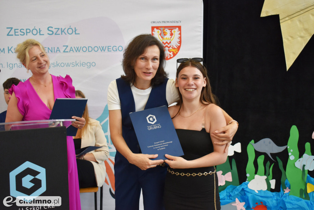 Zakończenie roku szkolnego w ZS CKZ w Grubnie