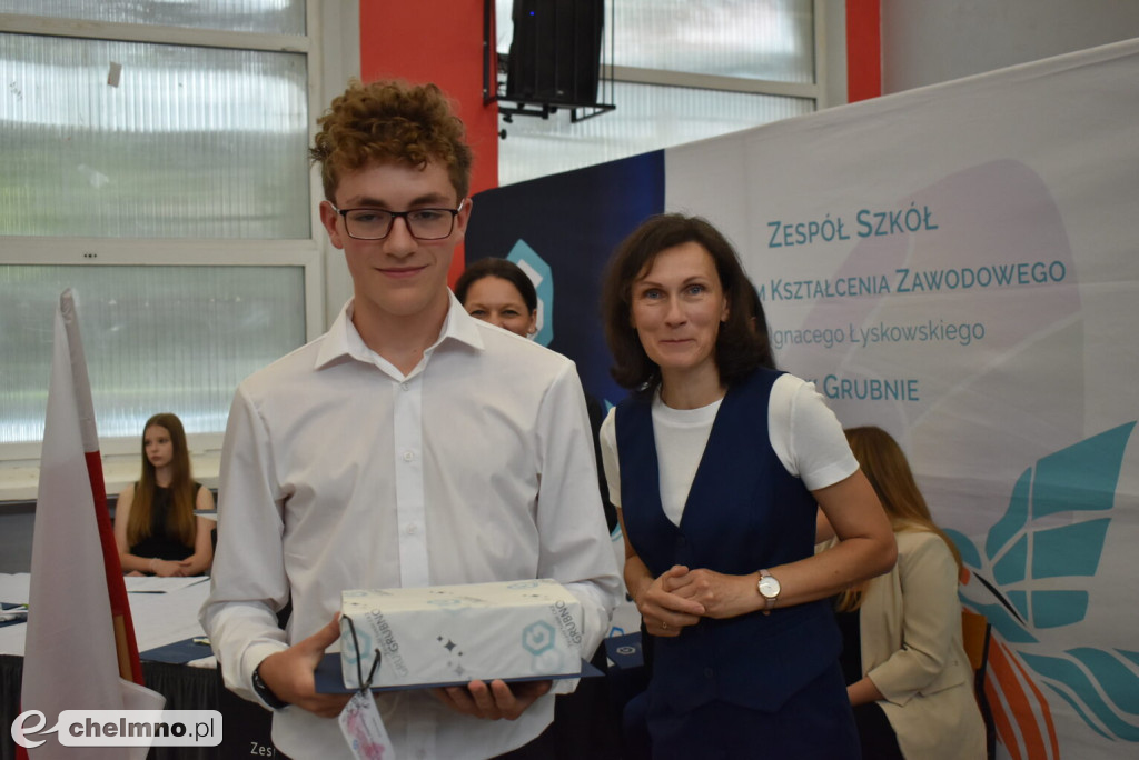 Zakończenie roku szkolnego w ZS CKZ w Grubnie