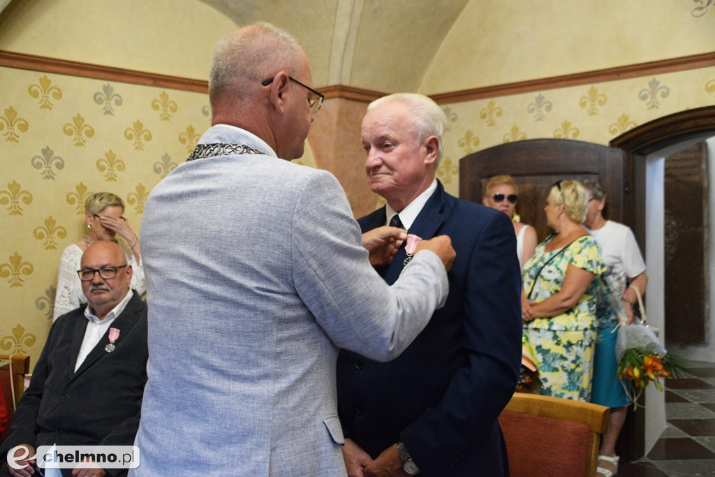 Państwo Smolińscy, Cępura, Buchholz i Kreft otrzymali Medale Prezydenta