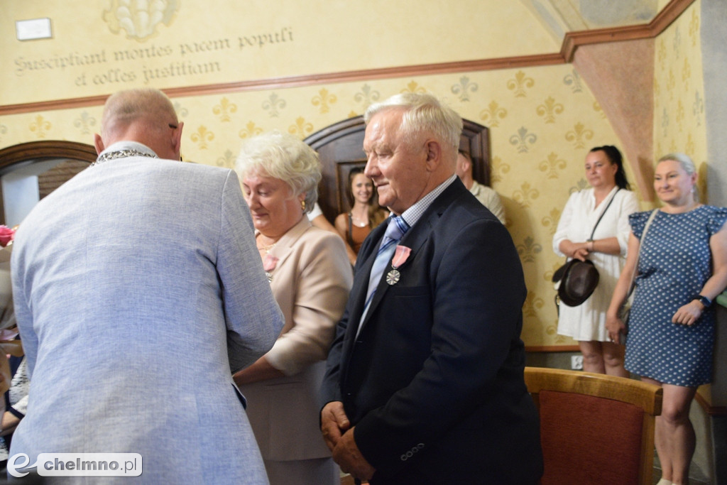 Państwo Smolińscy, Cępura, Buchholz i Kreft otrzymali Medale Prezydenta