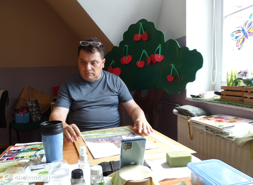 Trwa XIV Ogólnopolski Plener Malarski w Powiecie Chełmińskim