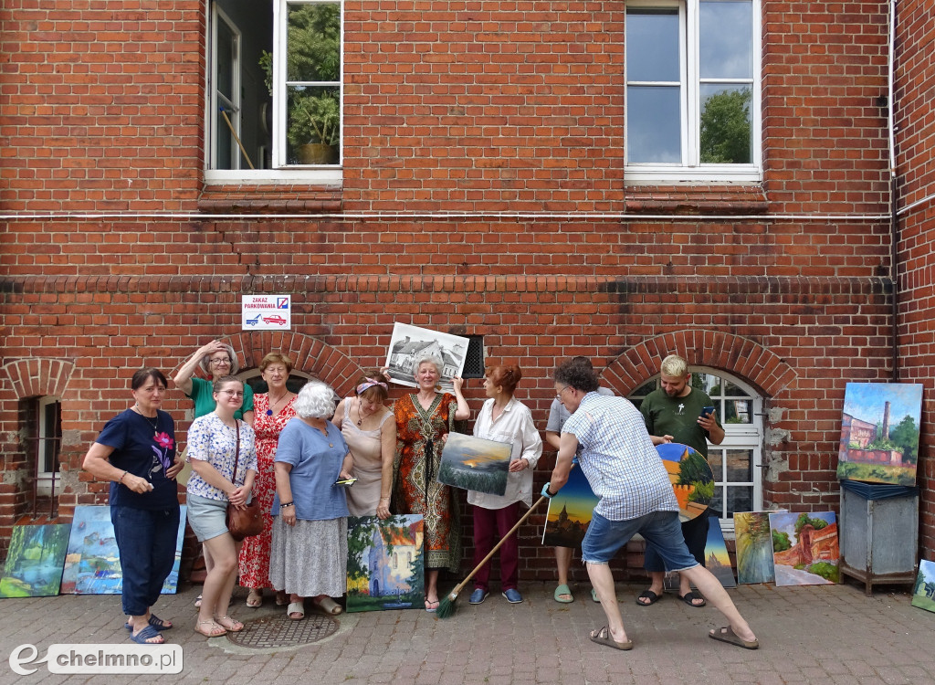Trwa XIV Ogólnopolski Plener Malarski w Powiecie Chełmińskim
