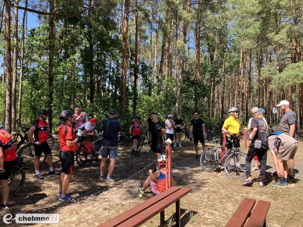Upalny spacerek na rowerze (40 kilometrów)