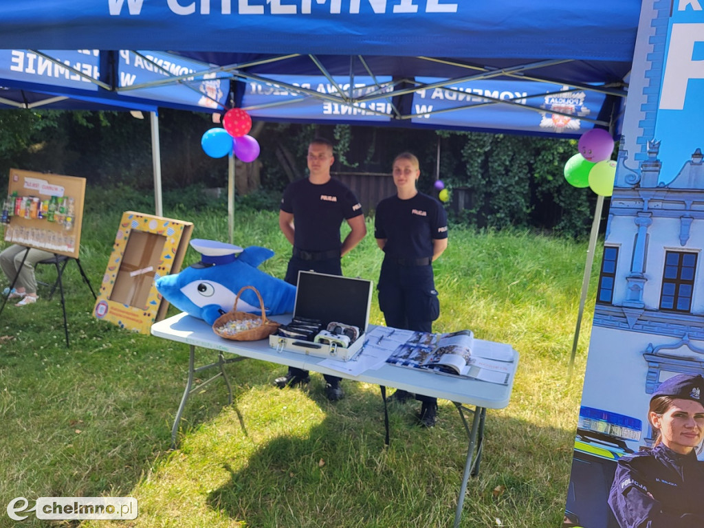 Rodzinny piknik w Chełmnie z udziałem Policji