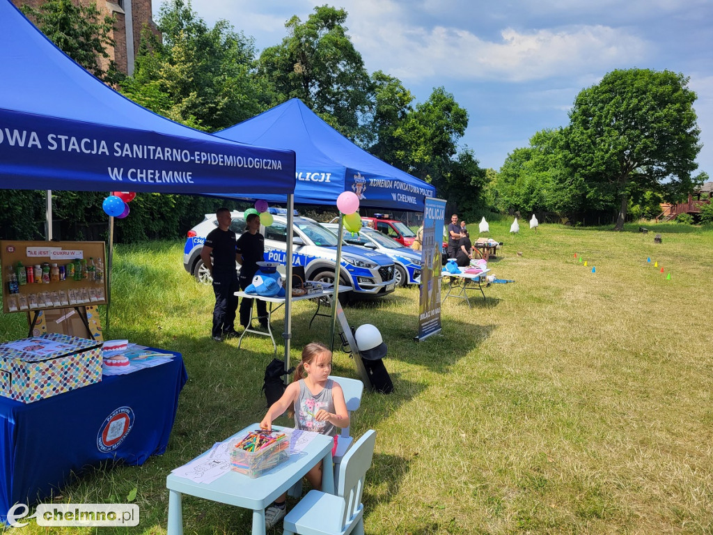 Rodzinny piknik w Chełmnie z udziałem Policji