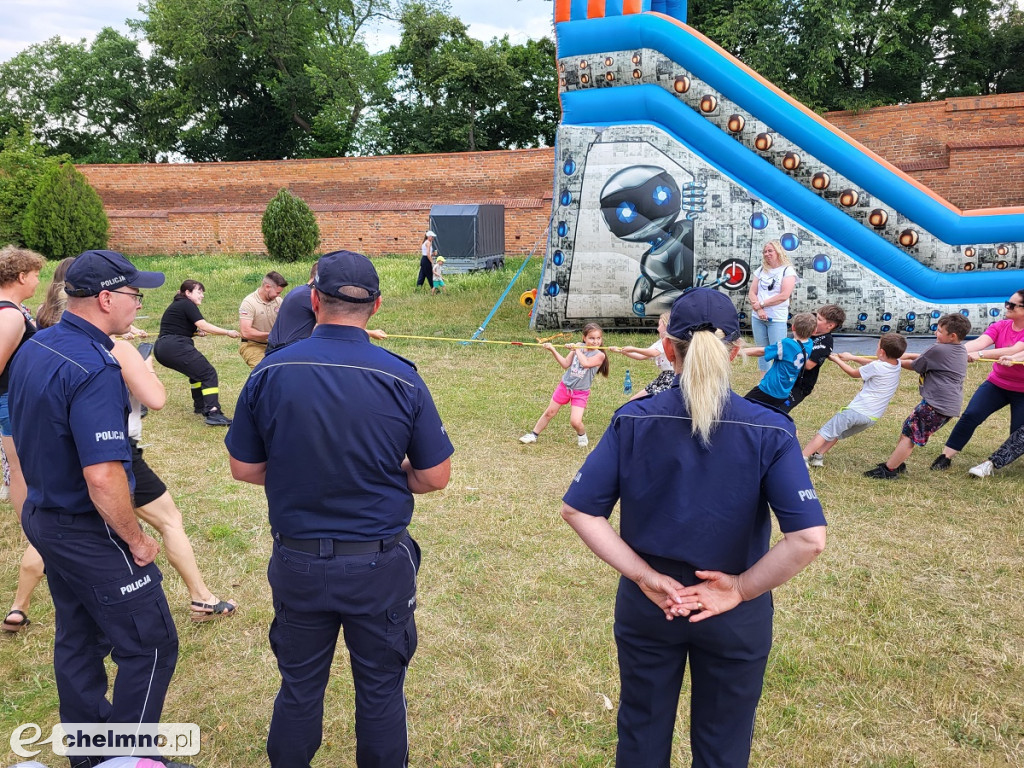Rodzinny piknik w Chełmnie z udziałem Policji