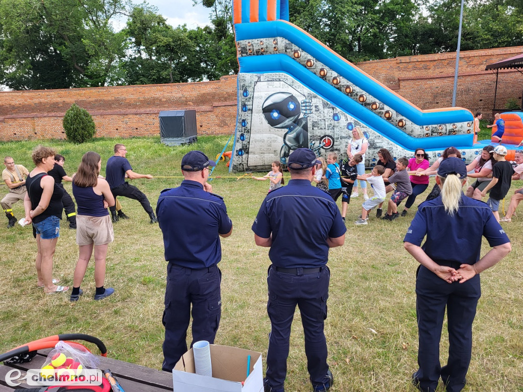 Rodzinny piknik w Chełmnie z udziałem Policji