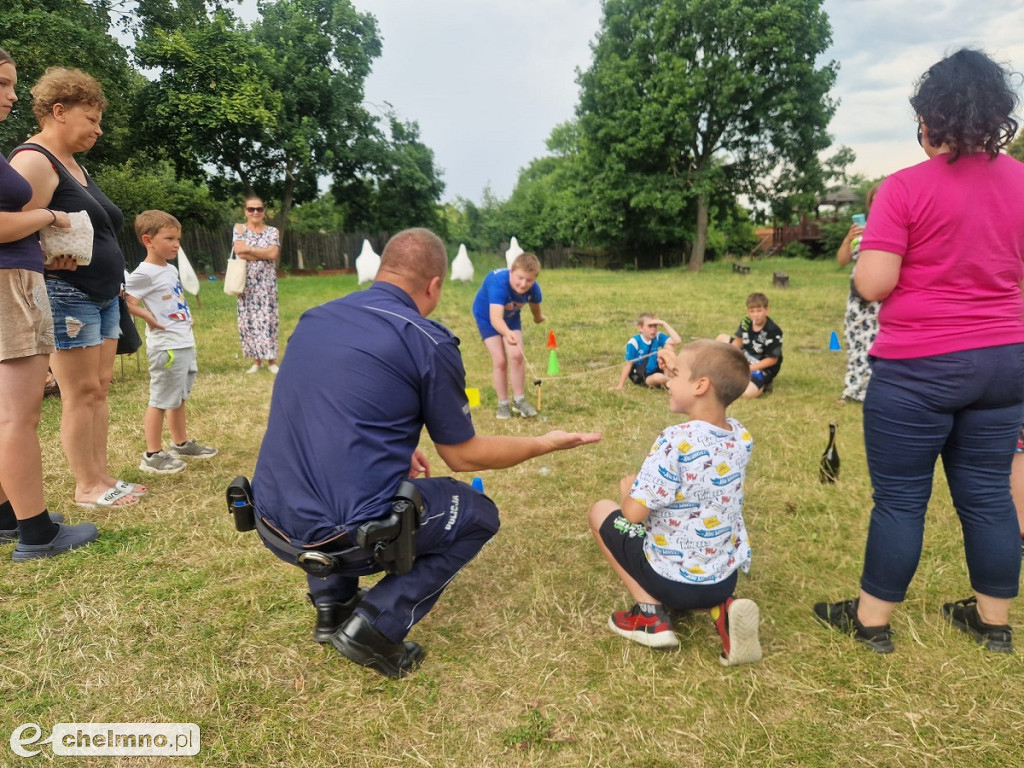 Rodzinny piknik w Chełmnie z udziałem Policji