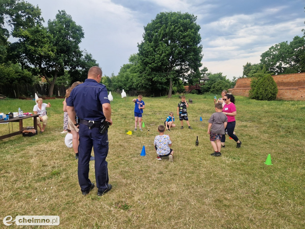 Rodzinny piknik w Chełmnie z udziałem Policji