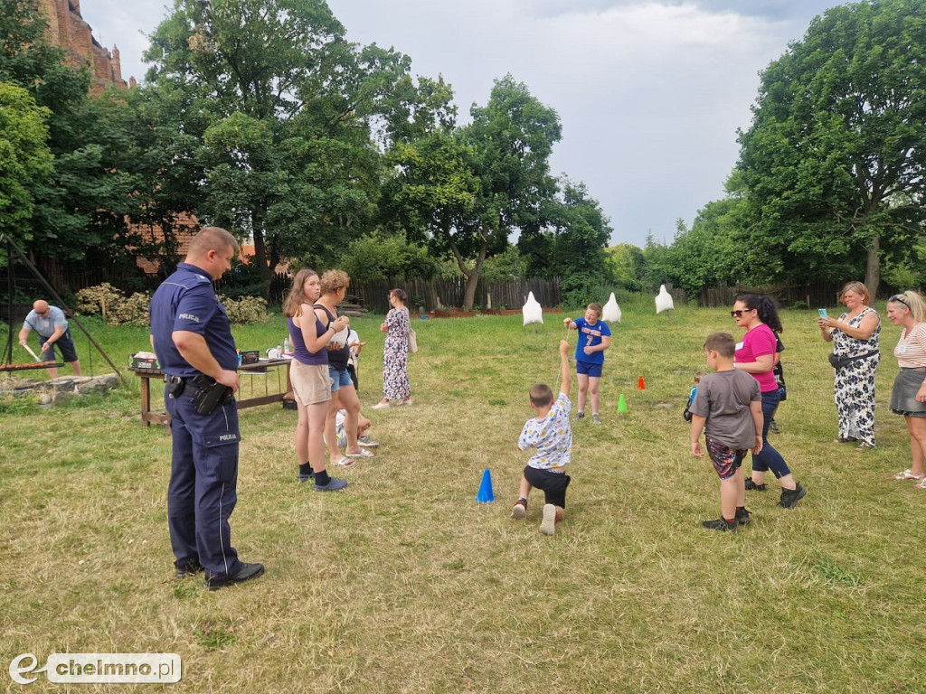 Rodzinny piknik w Chełmnie z udziałem Policji