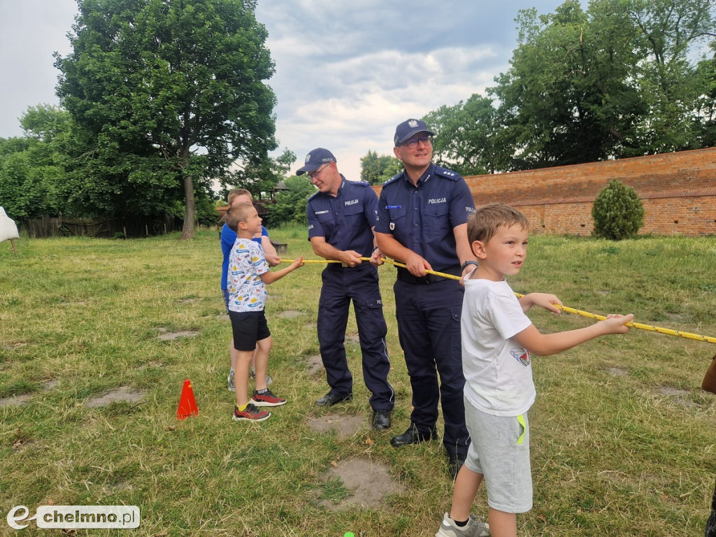 Rodzinny piknik w Chełmnie z udziałem Policji