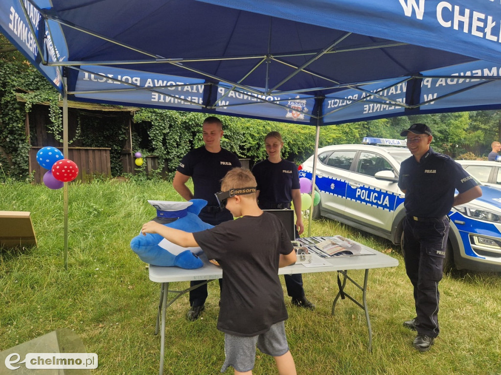 Rodzinny piknik w Chełmnie z udziałem Policji