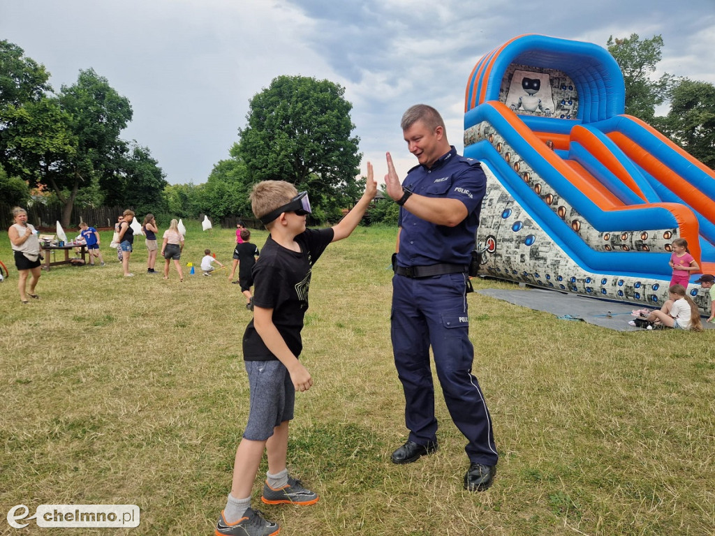 Rodzinny piknik w Chełmnie z udziałem Policji