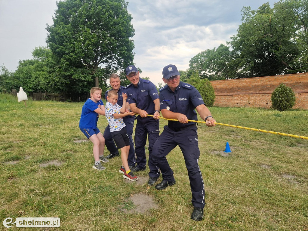 Rodzinny piknik w Chełmnie z udziałem Policji
