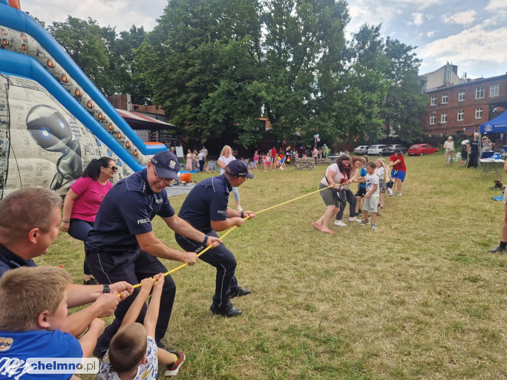 Rodzinny piknik w Chełmnie z udziałem Policji