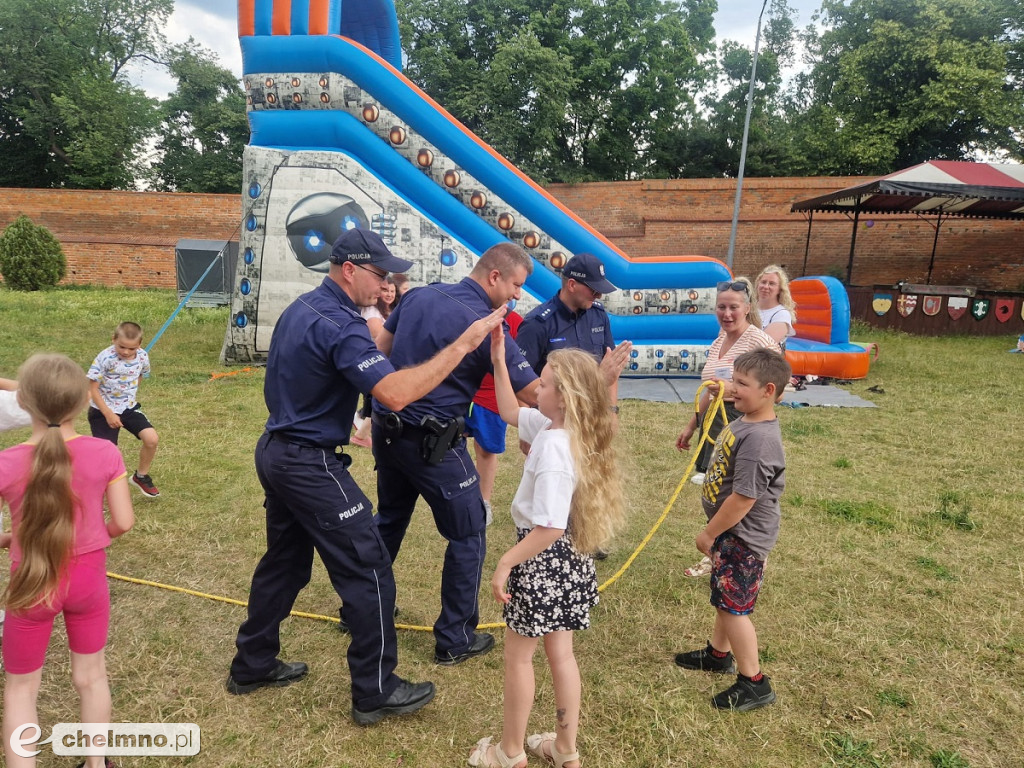 Rodzinny piknik w Chełmnie z udziałem Policji