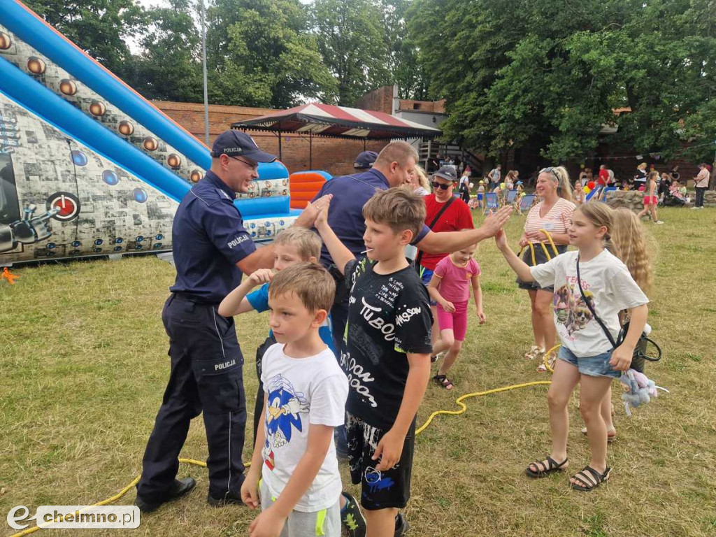 Rodzinny piknik w Chełmnie z udziałem Policji