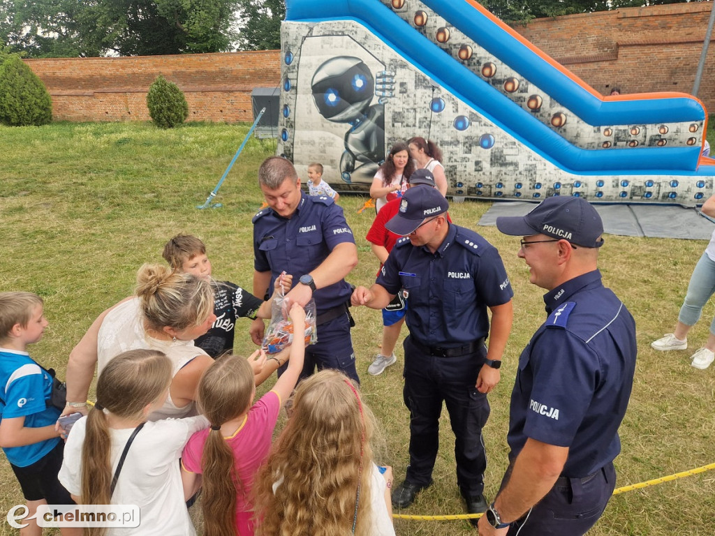 Rodzinny piknik w Chełmnie z udziałem Policji