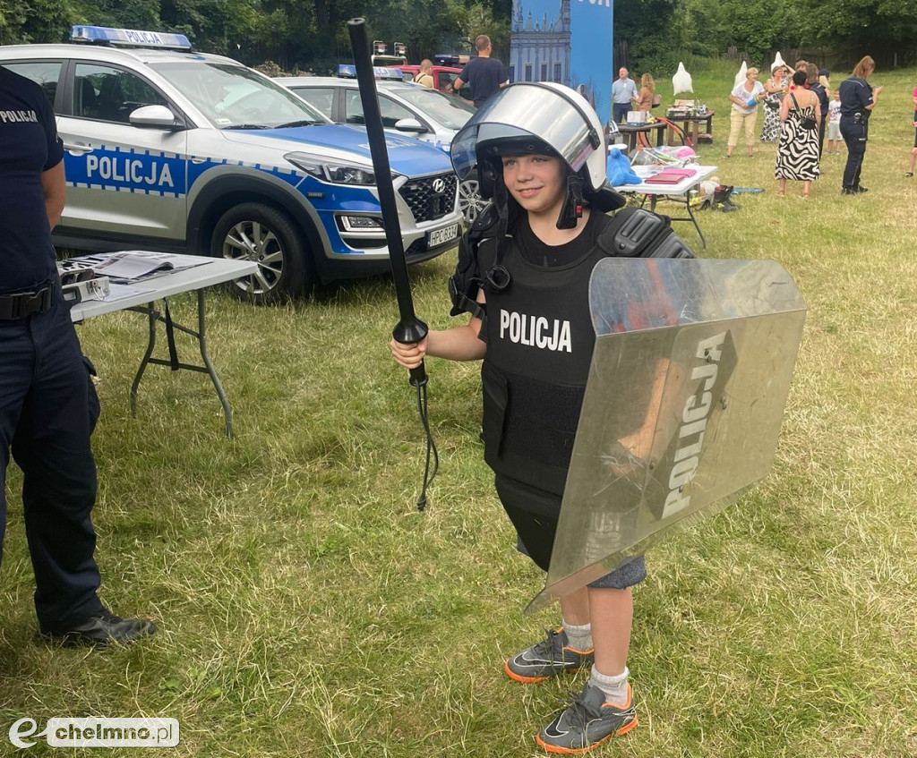 Rodzinny piknik w Chełmnie z udziałem Policji