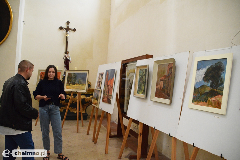 Wernisaż prac uczestników XIV Ogólnopolskiego Pleneru Malarskiego