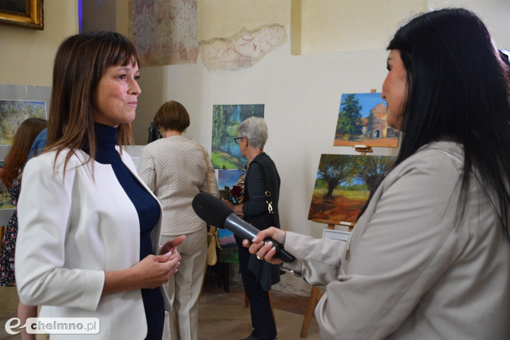 Wernisaż prac uczestników XIV Ogólnopolskiego Pleneru Malarskiego
