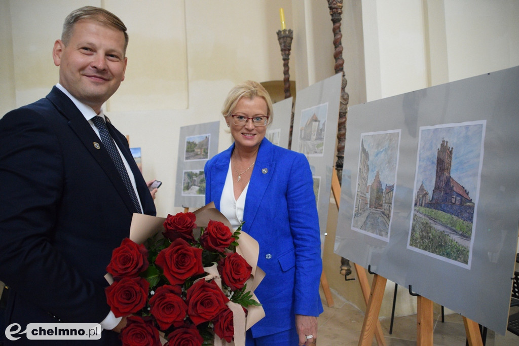 Wernisaż prac uczestników XIV Ogólnopolskiego Pleneru Malarskiego