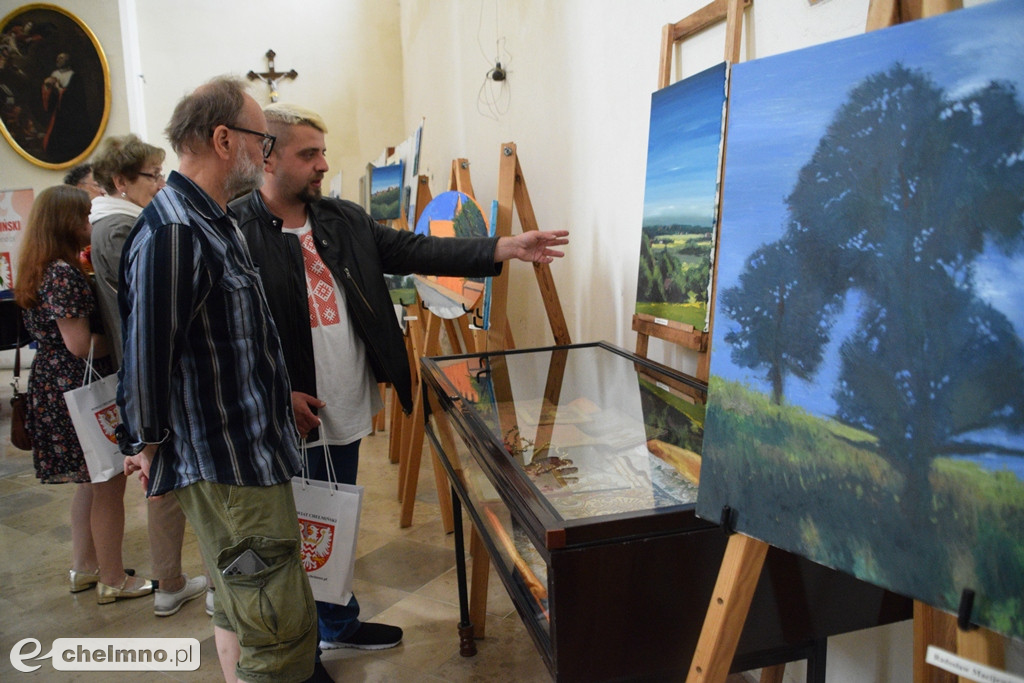 Wernisaż prac uczestników XIV Ogólnopolskiego Pleneru Malarskiego