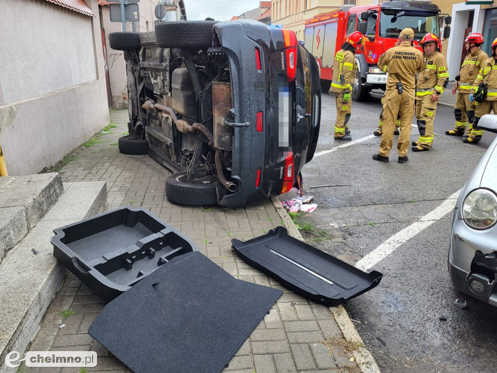Jest wideo z dzisiejszego wypadku w Chełmnie. AKTUALIZACJA