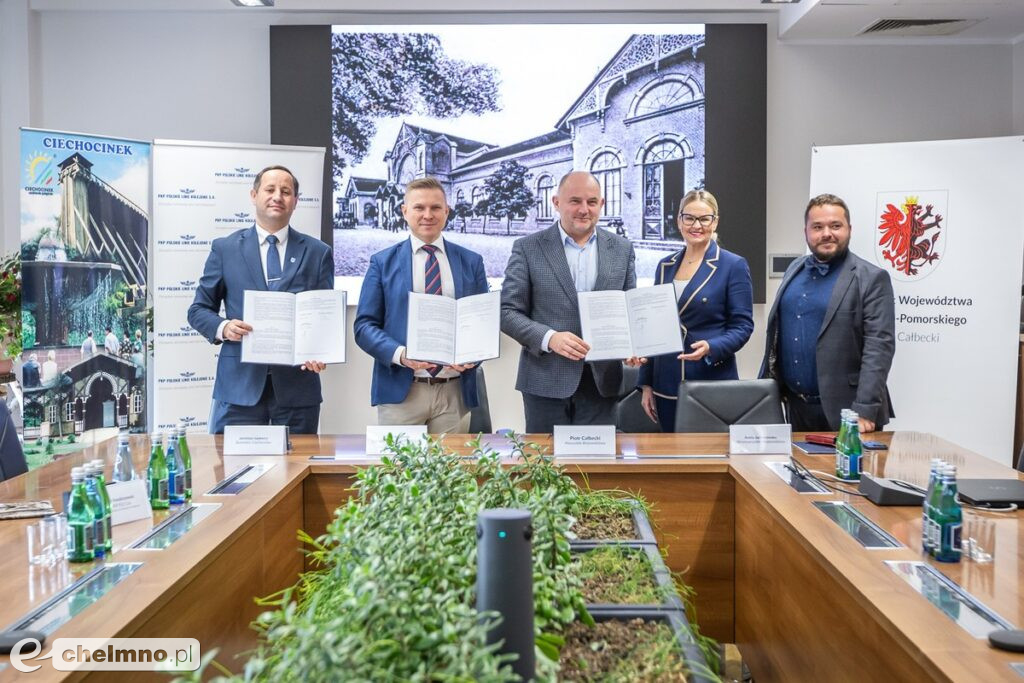 Pod ciechocińskie tężnie z Polregio