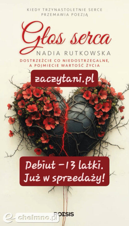 „Głos serca” młodej poetki z Chełmna