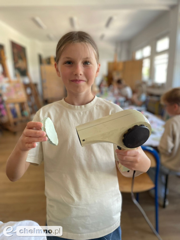 Wykazali się kreatywnie na warsztatach ceramicznych