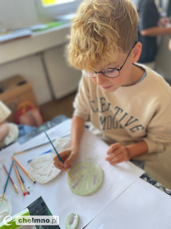 Wykazali się kreatywnie na warsztatach ceramicznych