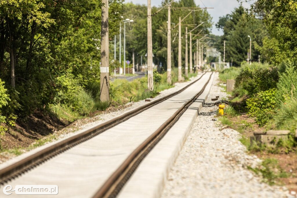 Tędy pojedzie pociąg do Ciechocinka (fotoreportaż z budowy)