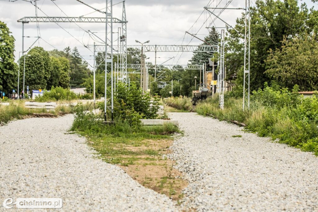 Tędy pojedzie pociąg do Ciechocinka (fotoreportaż z budowy)