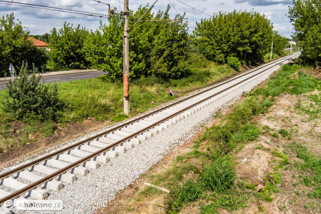 Tędy pojedzie pociąg do Ciechocinka (fotoreportaż z budowy)