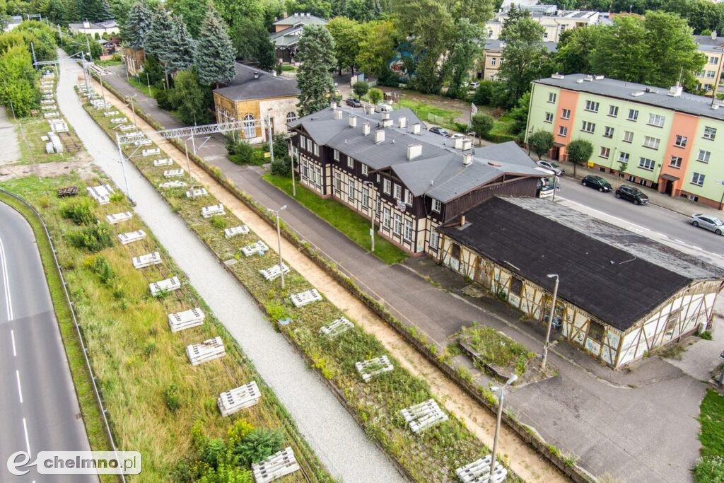 Tędy pojedzie pociąg do Ciechocinka (fotoreportaż z budowy)