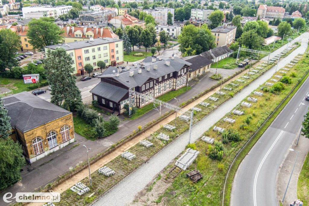 Tędy pojedzie pociąg do Ciechocinka (fotoreportaż z budowy)