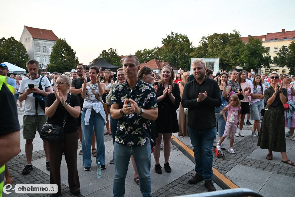 Matylda Damięcka i Radek Łukasiewicz dali czadu na koncercie w Chełmnie