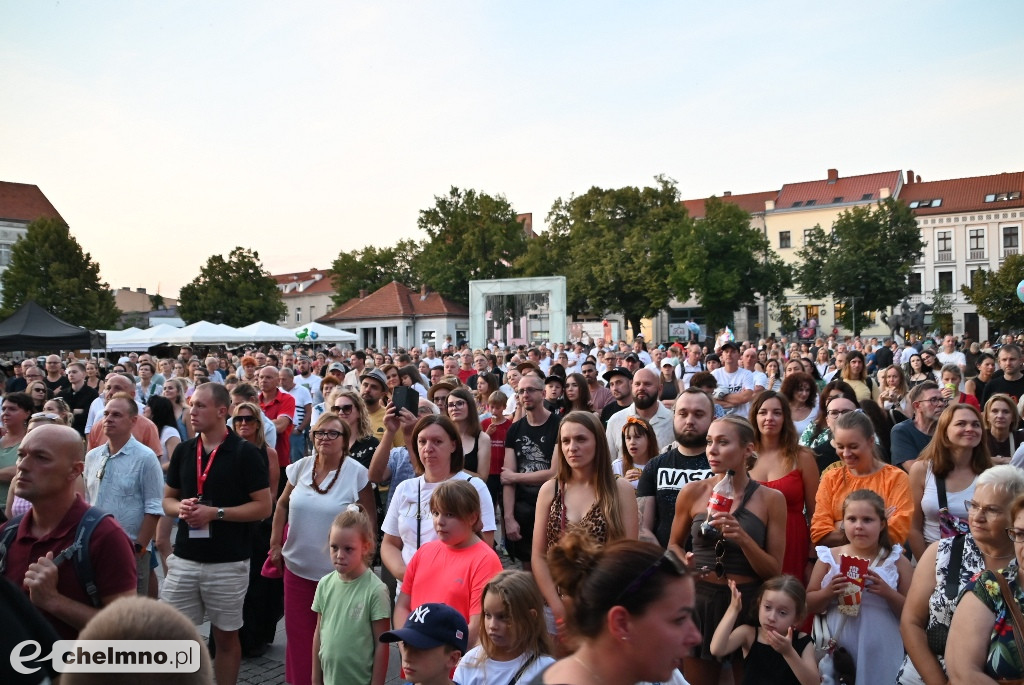 Matylda Damięcka i Radek Łukasiewicz dali czadu na koncercie w Chełmnie