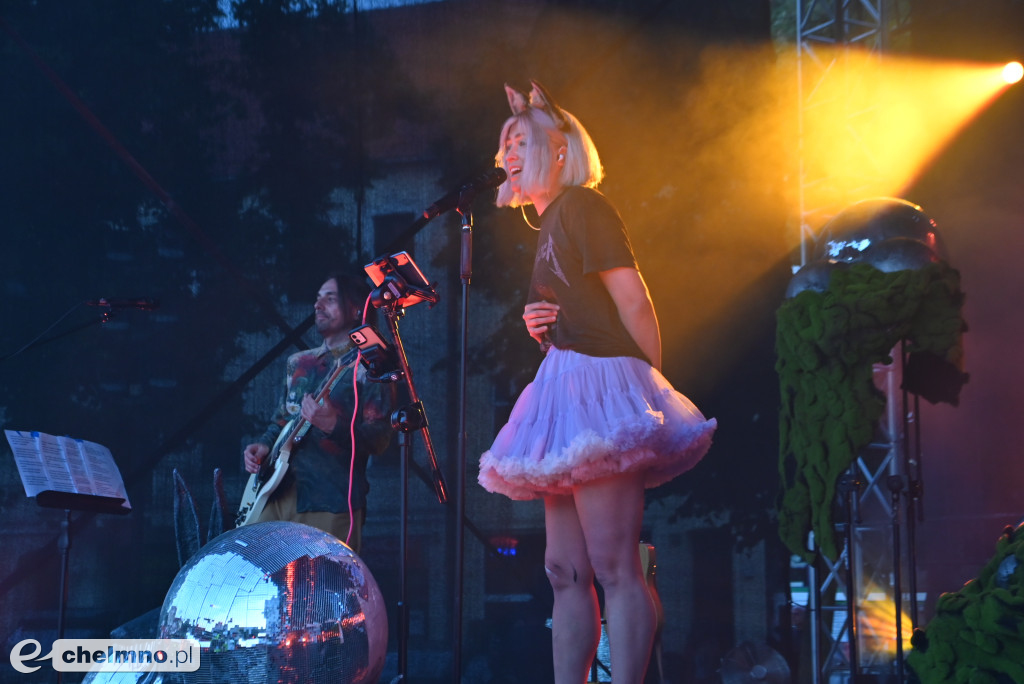 Matylda Damięcka i Radek Łukasiewicz dali czadu na koncercie w Chełmnie
